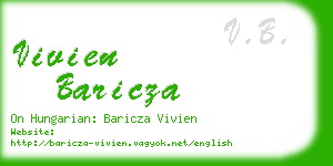 vivien baricza business card